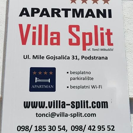 Apartments Villa Split Подстрана Екстер'єр фото